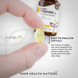 Nutravita Vitamin A 8000IU - 365 Soft gels