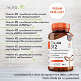Nutravita Vitamin B12 1000mcg - 365 Vegan Tablets