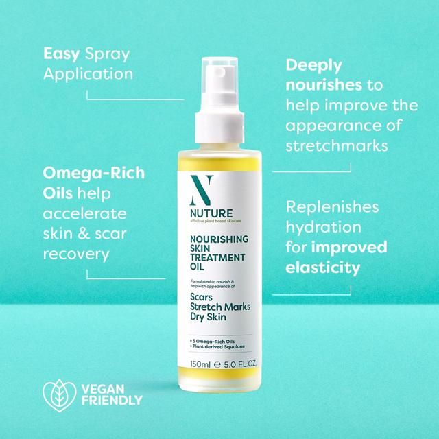 Nuture Nourishing Skin Treatment Oil for Scars Stretch Marks & Dry Skin 150ml GOODS M&S
