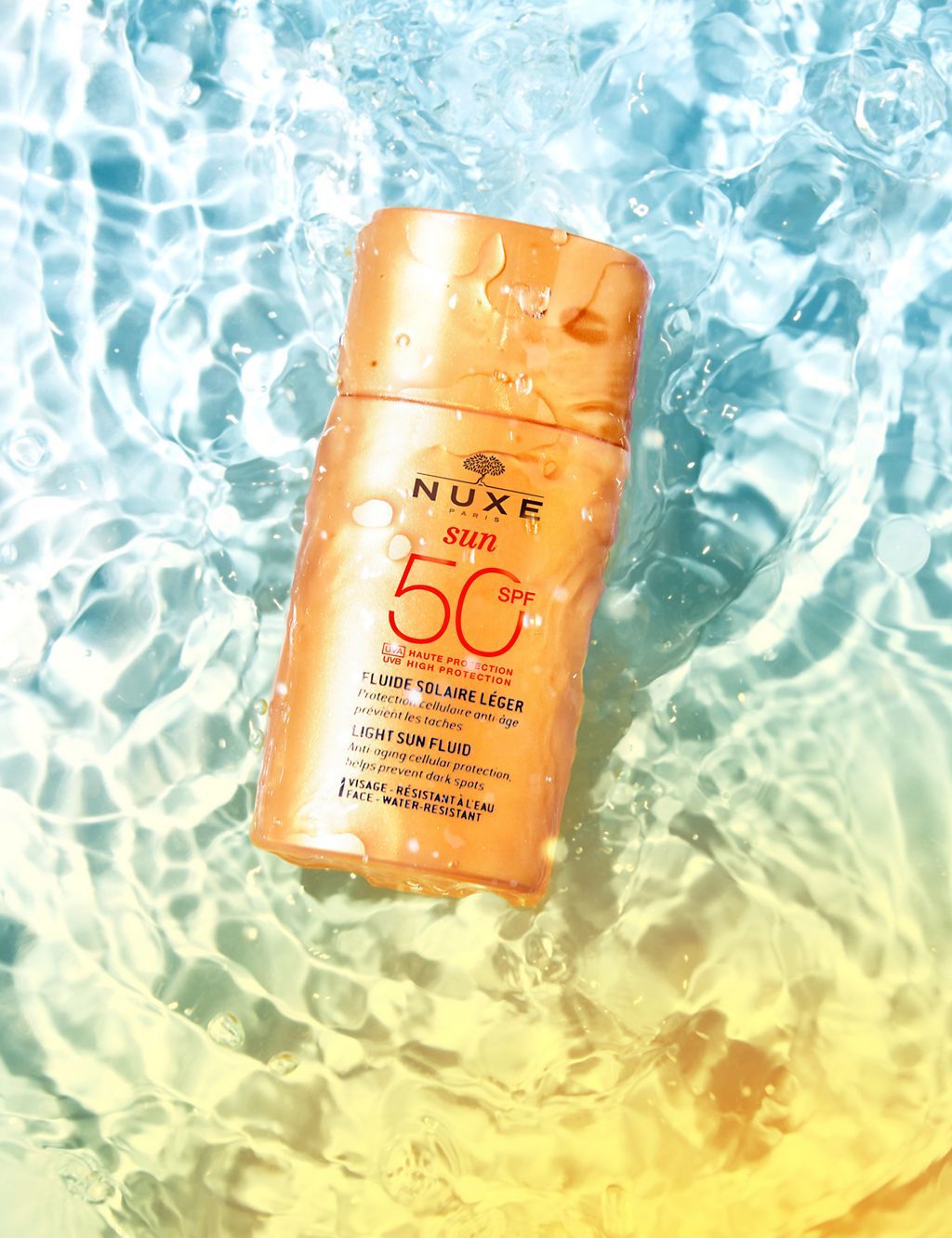 NUXE Light Sun Fluid SPF50 High Protection Face 50ml