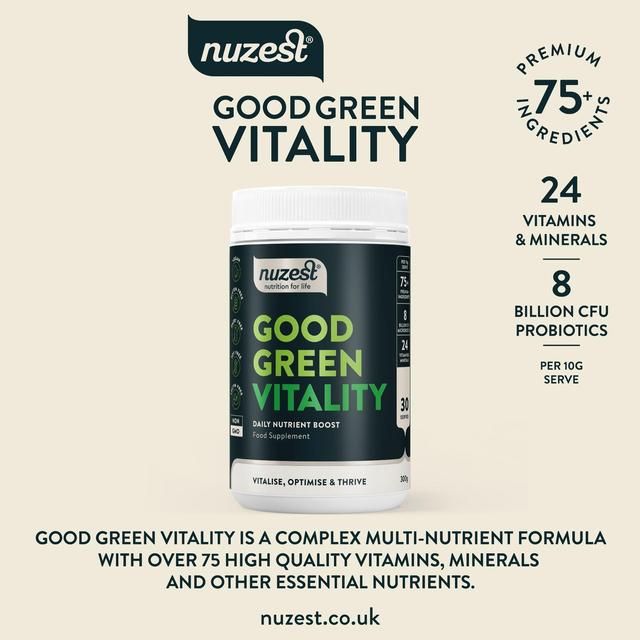 Nuzest Good Green Vitality Daily Nutrient Boost 300g