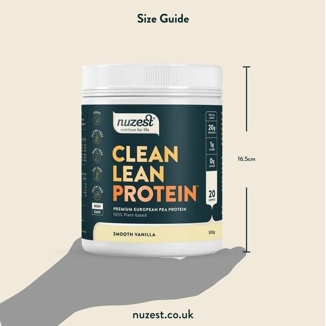 Nuzest Smooth Vanilla Clean Lean Protein Powder 500g