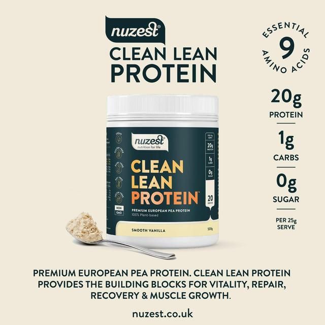 Nuzest Smooth Vanilla Clean Lean Protein Powder 500g