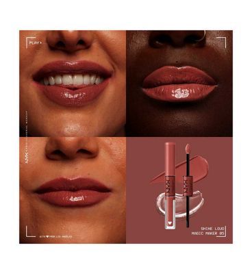 NYX Professional Makeup Shine Loud High Pigment Long Lasting Lip Shine Lip Gloss