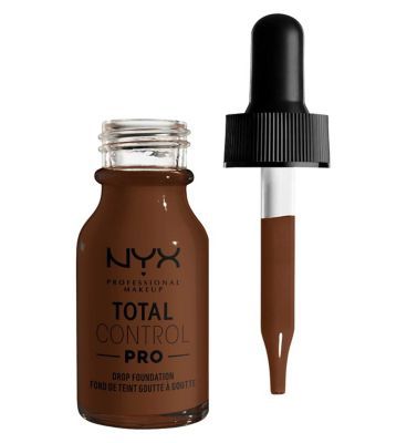 NYX Professional Makeup Total Control Pro Drop Controllable Coverage Foundation 28 Cocoa