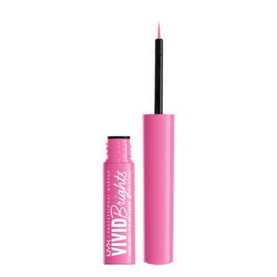 NYX Professional Makeup Vivid Brights Liquid Eyeliner don't pink twice
