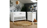 Obaby Nika 2 Piece Nursery Set - White