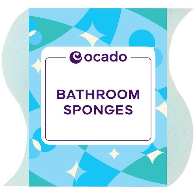 Ocado 2 Bathroom Sponges 2 per pack