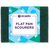 Ocado 5 Flat Pan Scourers 5 per pack