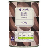 Ocado Black Beans in Water 400g