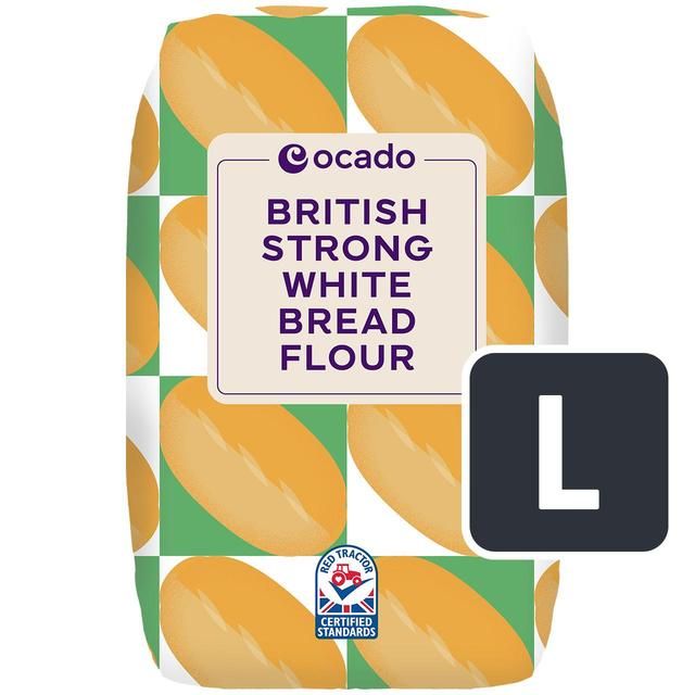 Ocado British Strong White Bread Flour 1.5kg