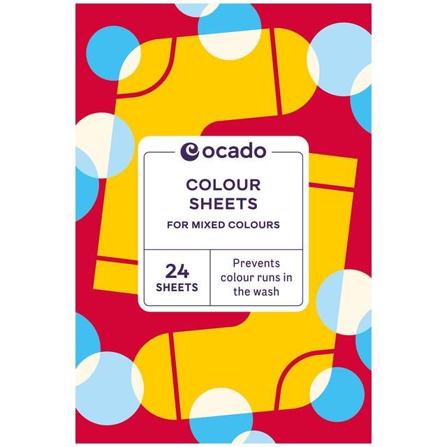 Ocado Colour Sheets 24 per pack