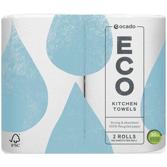 Ocado Eco Kitchen Towels 2 per pack