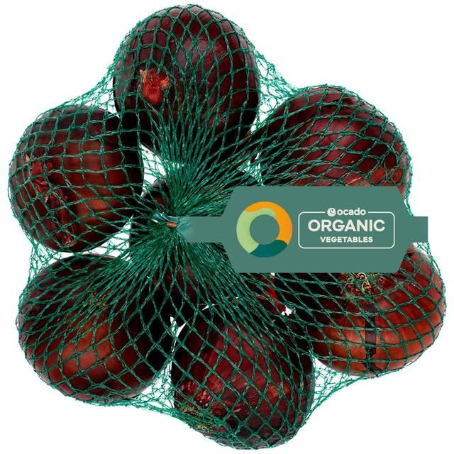 Ocado Organic Red Onions 750g