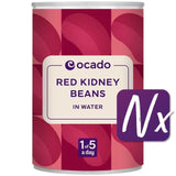 Ocado Red Kidney Beans in Water 400g