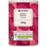 Ocado Red Kidney Beans in Water 400g