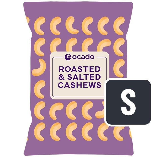 Ocado Roasted & Salted Cashews 200g