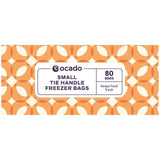 Ocado Small Tie Handle Freezer Bags   80 per pack