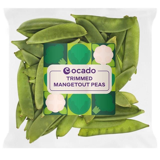 Ocado Trimmed Mange Tout Peas 150g