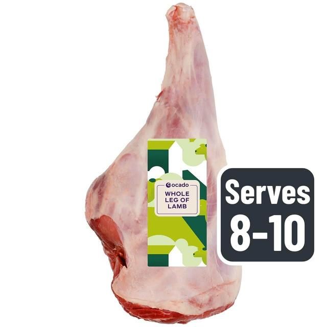 Ocado Whole Leg of Lamb Typically: 2.25kg