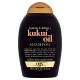 OGX Hydrate & Defrizz+ Kukui Oil pH Balanced Shampoo 385ml