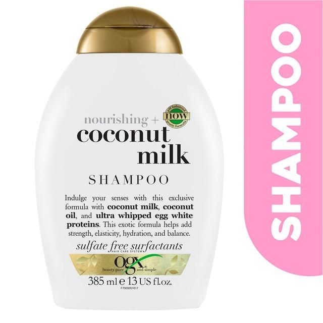 OGX Nourishing+ Coconut Milk pH Balanced Shampoo 385ml