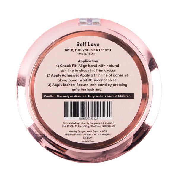 Oh My Lash Self Love Black Faux Mink False Lashes Individual