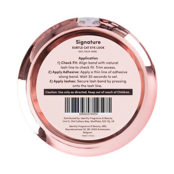 Oh My Lash Signature Black Faux Mink False Lashes Individual