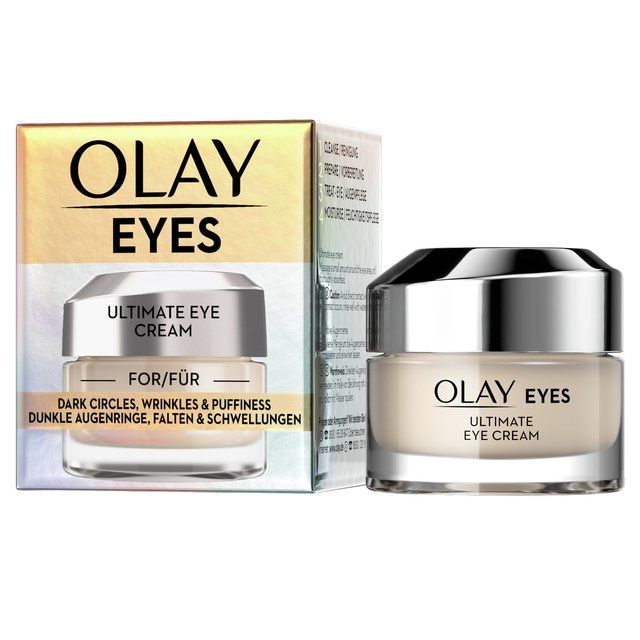 Olay Eyes Ultimate Eye Cream with Niacinamide for Dark Circles Wrinkles 15ml