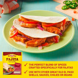 Old El Paso Roasted Tomato & Peppers Fajita Seasoning Mix 30g