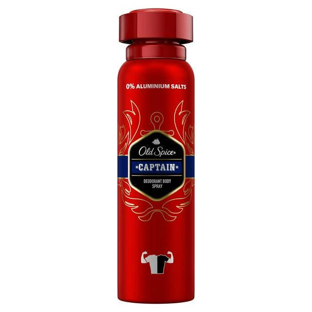 Old Spice Captain Deodorant Body Spray For Men 150ml