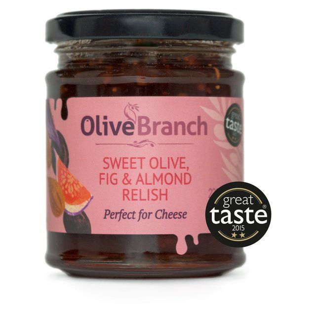 Olive Branch Sweet Olive Fig & Almond Relish 230g