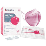 Omnitex FFP2 Face Mask - Pink 20pk (Individually Packed)