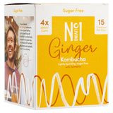 One Living Ginger Kombucha with Turmeric 4x250ml