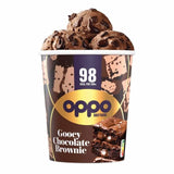 Oppo Brothers Gooey Chocolate Brownie Ice Cream 475ml