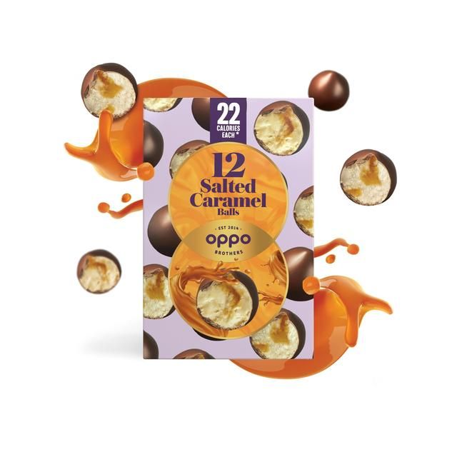 Oppo Brothers Salted Caramel Ice Cream Balls 12 x 14ml