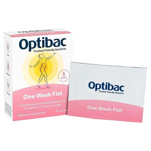 Optibac Probiotics One Week Flat - 7 Sachets