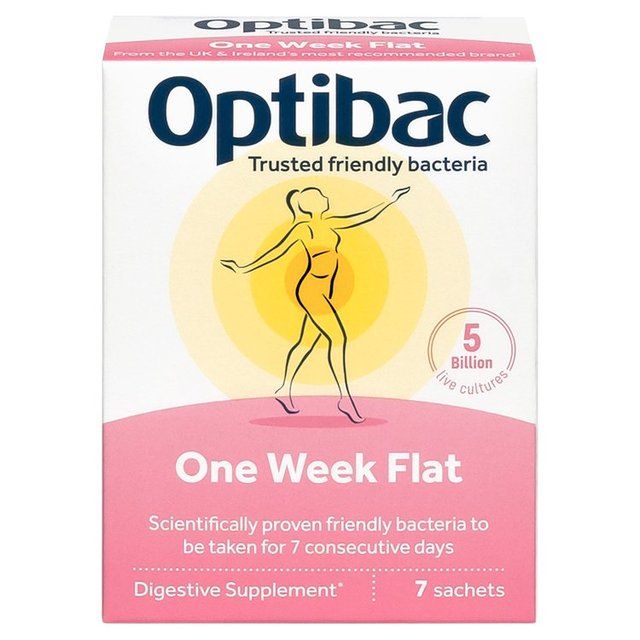 Optibac Probiotics One Week Flat 7 Sachets 7 per pack