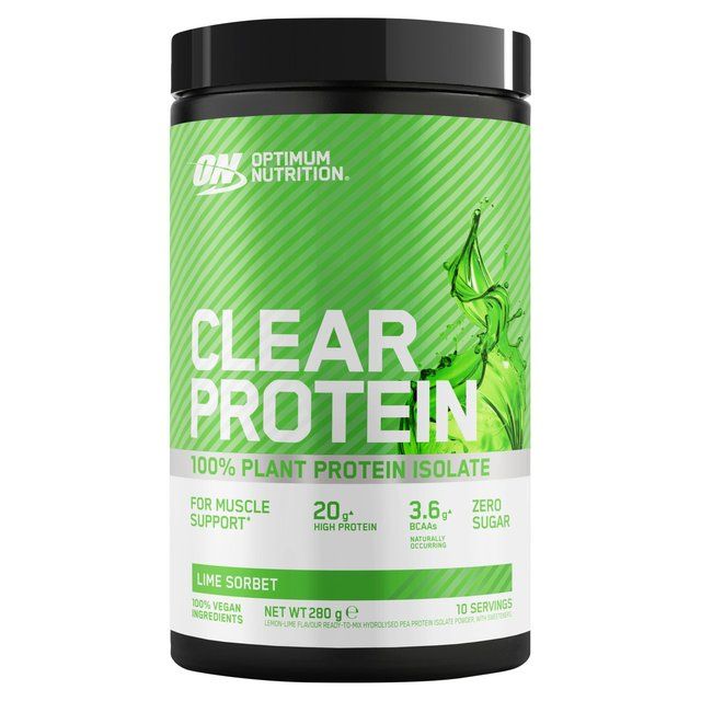 Optimum Nutrition Plant Isolate Clear Protein Lime Sorbet 280g