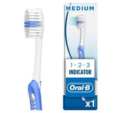 Oral-B 123 Indicator 35 Medium Manual Toothbrush