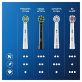 Oral-B CrossAction Toothbrush Heads - White 2 per pack