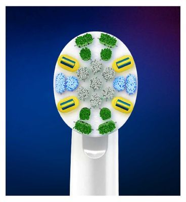 Oral-B FlossAction Toothbrush Head with CleanMaximiser Technology, 4 Pack