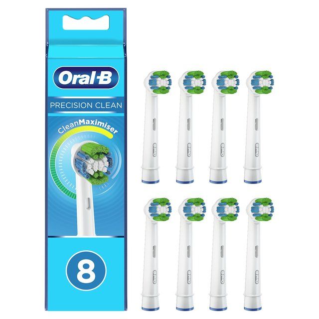 Oral-B Precision Clean Toothbrush Heads 8 per pack