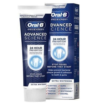 Oral-B Pro-Expert Advanced Science Extra White Toothpaste 75ml
