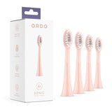 Ordo Sonic Brush Heads - Rose Gold 4 per pack