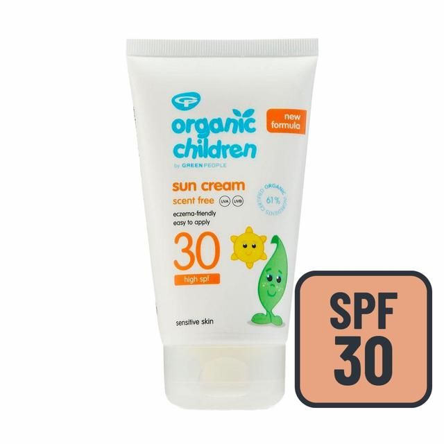 Organic Children SPF 30 Sun Cream Scent Free 150ml