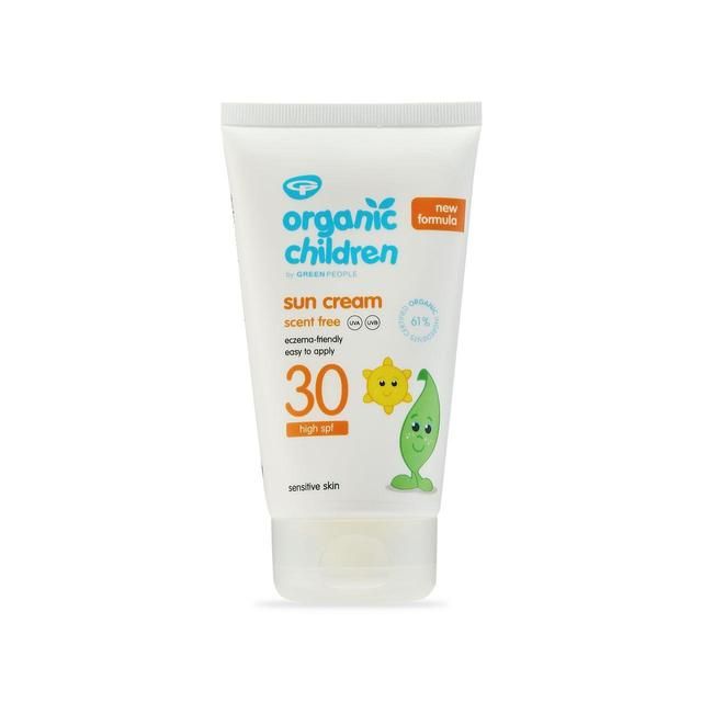 Organic Children SPF 30 Sun Cream Scent Free 150ml