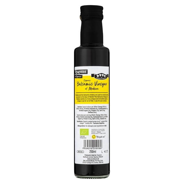 Organico Oak-Aged Balsamic Vinegar di Modena 250ml