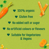 Organix Carrot Organic Stix Toddler Snack 10 months+ 15g