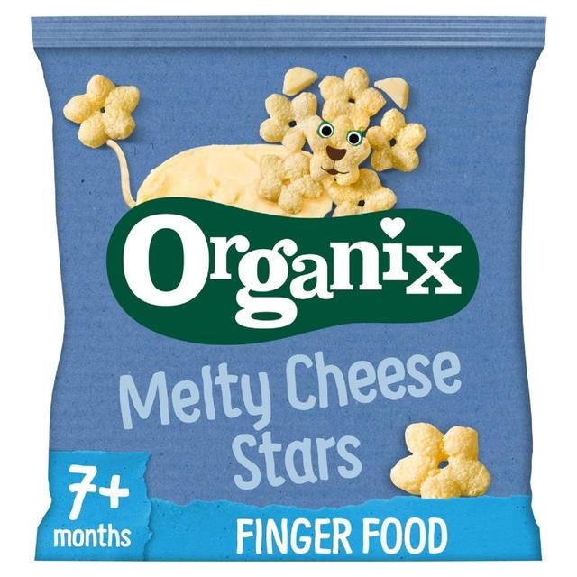 Organix Melty Cheese Organic Stars 7 mths+ 20g
